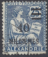 ALESSANDRIA 1925 - Yvert 70° - Soprastampato | - Used Stamps