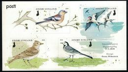 2020 Finland Miniature Sheet Spring Birds MNH **. - Schwalben