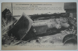 Cpa Catastrophe Villepreux Les Clayes 18 Juin 1910 La Locomotive Du Train Tamponneur - TER81 - Villepreux