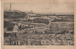 PALESTINE. JERUSALEM . Mont Des Oliviers - Palästina