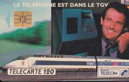 F274A - 04/1992 - TGV  " Le Téléphone " - 120 SO3 - 1992