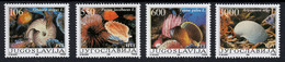 Yugoslavia 1988 Fauna Seashell Gibulla MogusPecten Jacobaeus Tonna Galea Argonauta Argo, Set MNH - Other & Unclassified