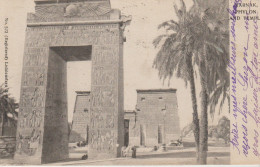 EGYPTE. KARNAK . Phylon And Temple - Le Caire