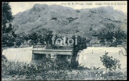 OLD POSTCARD SAO TIAGO CABO CAPE VERDE AFRICA AFRIQUE POSTAL CARTE POSTALE - Cap Vert