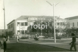 1960 REAL PHOTO FOTO POSTCARD CONSTRUÇAO PALACIO JUSTIÇA PRAIA SAO TIAGO CABO CAPE VERDE AFRICA AFRIQUE CARTE POSTALE - Cape Verde