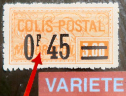 R1146/120 - 1926 - COLIS POSTAUX - N°37a NEUF(*) -VARIETE >>> Sans Point Après " F " - Nuevos