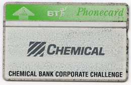 BT PHONECARD : CHEMICAL BANK CORPORATE CHALLENGE : 5 UNITS - BT Werbezwecke