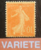 R858/4 - 1906 - TYPE SEMEUSE CAMEE - N°135f (IIA) NEUF** - BELLE VARIETE >>> Impression RECTO VERSO - Unused Stamps