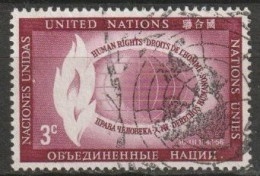 UNO New York 1956 Mi-Nr.53 O Gestempelt  ( 4135) Günstiger Versand - Used Stamps