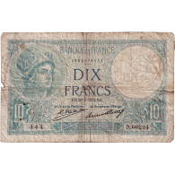 France, 10 Francs, Minerve, 1932, D.66224, B, Fayette:6.16, KM:73d - 10 F 1916-1942 ''Minerve''