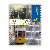 Portugal ** & CARRIS, 150 Years Of Public Transport In Lisbon 2023 (4666675) - Strassenbahnen