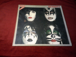 KISS  °   DYNASTY    VINYLE  ROUGE   ( 1979 ) - Hard Rock En Metal