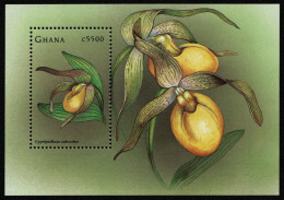 Ghana 1998 - Mi-Nr. Block 352 ** - MNH - Orchideen / Orchids - Ghana (1957-...)