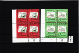 SROC/08 UNO GENF 1997 Michl  319/20 VIERERBLOCK  Postfrisch ** SIEHE ABBILDUNG - Unused Stamps