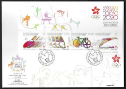 Hong Kong 2021 - Paraolympics, Olympics, Tokyo Winners,Table Tennis,Cycling,Bicycle,Sailing,Boat,Swimming FDC (**) - Covers & Documents