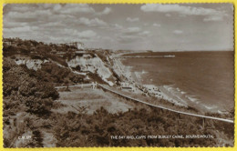 Real Photo Postcard BOURNEMOUTH - The Bay And Cliffs From Durley Chine - Bournemouth (desde 1972)