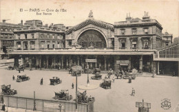 FRANCE - Paris - Gares De L'Est - Animé - Carte Postale Ancienne - Metropolitana, Stazioni