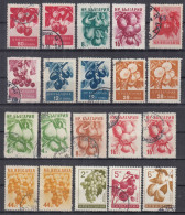 ⁕ Bulgaria 1956 - 1965 ⁕ Fruit Collection ⁕ 20v Used (1v MH) - See Scan - Collections, Lots & Series