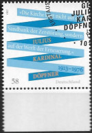 2013 Germany  Deutschland  Mi. 3026 FD-used Berlin  100. Geburtstag Von Julius Kardinal Döpfner - Gebraucht