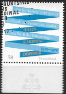 2013 Germany  Deutschland  Mi. 3026 FD-used Berlin  100. Geburtstag Von Julius Kardinal Döpfner - Gebraucht