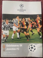 GALATASARAY - JUVENTUS FC  ,UEFA CHAMPIONS LEAGUE ,MATCH SCHEDULE ,1998 - Libros