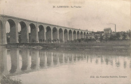 Limoges * Vue Sur Le Viaduc * Pont Ligne Chemin De Fer * Usine Cheminée - Limoges