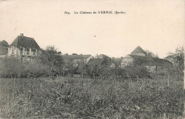 FRANCE - Chateau De Verne - Village - Campagne - Carte Postale Ancienne - Other & Unclassified