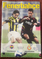 FENERBAHCE -GALATASARAY , ,MATCH SCHEDULE ,2008 - Libros