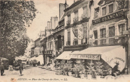 FRANCE - Autun - Place De Champs De Mars - LL - Carte Postale Ancienne - Autun