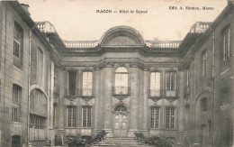 FRANCE - Mancon - Hôtel De Senecé - Carte Postale Ancienne - Macon