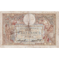 France, 100 Francs, Luc Olivier Merson, 1936, T.50931, TTB, Fayette:24.15 - 100 F 1908-1939 ''Luc Olivier Merson''