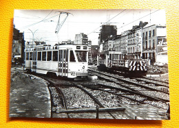 BRUXELLES - Travaux Du Pré-métro,  Inauguré En 1969 -  (Photo R. TEMMERMAN) -  (9 X 13 Cm) - Vervoer (ondergronds)