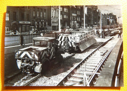 BRUXELLES - Travaux Du Pré-métro,  Inauguré En 1969 -  (Photo R. TEMMERMAN) -  (9 X 13 Cm) - Trasporto Pubblico Metropolitana