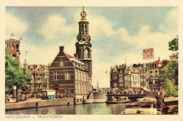 PAYS-BAS - Amsterdam - Munttoren - Colorisé - Carte Postale Ancienne - Amsterdam