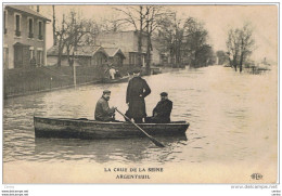 ARGENTEUIL:  LA  CRUE  DE  LA  SEINE  -  FP - Überschwemmungen