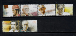 Cape Verde-  2003 Poets And Musicians ( 6v.)-MNH** - Cap Vert