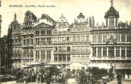 Belgique - Bruxelles - Grand'Place - Marché Aux Fleurs - Squares