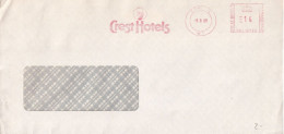 EMA   1989  GRAN BRETAÑA  CREST  HOTELS - Hotels- Horeca