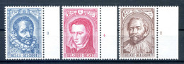 Belgique  N° 1287/9  Xx   Avec Planches Différentes - 1961-1970