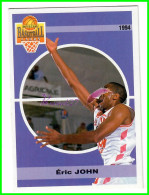 Carte Cards PANINI Sport BASKETBALL BASKET 1994 - N° 27 éric JOHN Cholet - Other & Unclassified