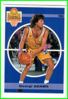 Carte Cards PANINI Sport BASKETBALL BASKET 1994 - N° 75 Georgi ADAMS Antibes Limoges - Otros & Sin Clasificación