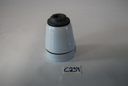 C234 Ancien Soquet En Porcelaine - Electricité - Sonstige & Ohne Zuordnung