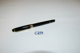 C234 Ancien Stylo - Plume Iridium - Famille Platine - Pens