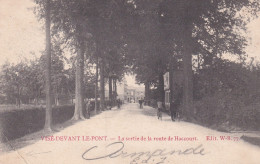 Vise Devant Le Pont La Sortie De La Route De Haccourt - Wezet