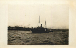 LIVERPOOL - La Mersey, Bateau, Carte Photo Vers 1900. - Liverpool