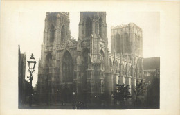 YORK - La Cathédrale, Carte Photo Vers 1900. - York