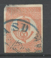 Hongrie - Hungary - Ungarn Journaux 1871 Y&T N°J1 - Michel N°ZM1 (o) - 1k Couronne Et Cor Postal - Zeitungsmarken