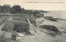 Ste Marie Sur Mer * Pornic * Panorama De La Plage Et Côte Monbau * Cabines De Bain - Pornic