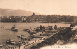 SUISSE - Genève - La Rade - Carte Postale Ancienne - Genève