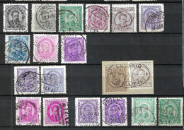 PORTUGAL Ca. 1882-93:  Lot D'obl. - Other & Unclassified